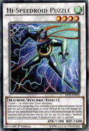 Yugioh Hi-Speedroid Puzzle SHVI-EN050 Rare 1st/unl Edition LP