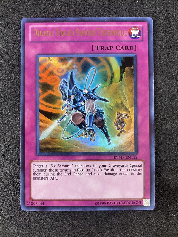 Yugioh Double-Edged Sword Technique RYMP-EN112 Ultra Rare 1st Edition VLP-NM