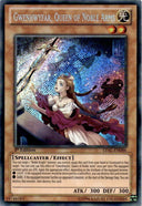 Yugioh Gwenhwyfar, Queen of Noble Arms LVAL-EN086 Secret Rare 1st Edition NM