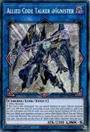 Yugioh Allied Code Talker @Ignister ALIN-EN051 Secret Rare 1st Edition NM