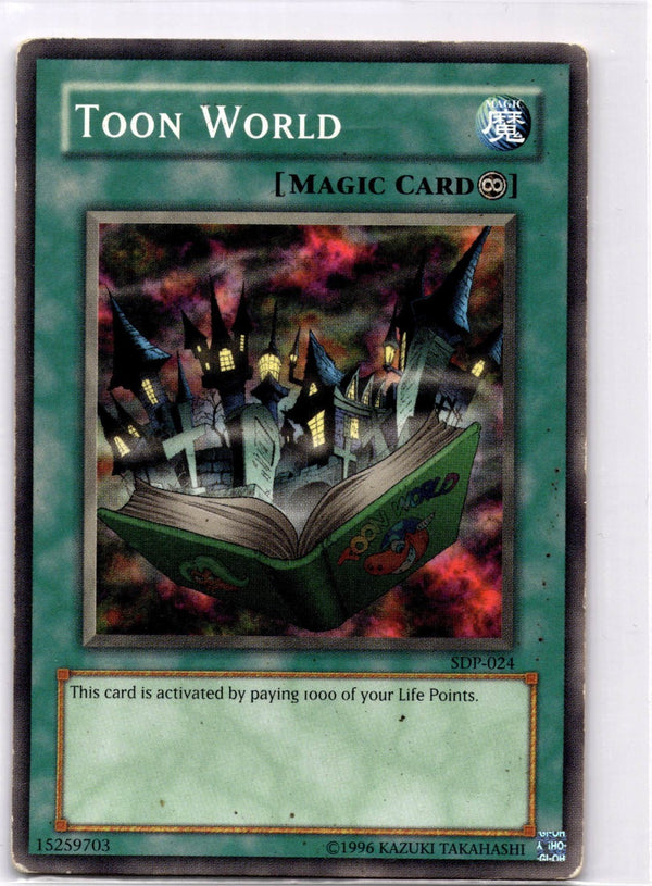 Yugioh Toon World SDP-024 Common Unlimited Edition DAMAGED