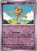Pokemon Baltoy 094/197 Paldea Evolved Reverse Holo NM
