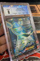 Pokemon Glaceon EX 116/124 2016 XY Fates Collide Full Art Holo CGC 8/ PSA 8 MINT