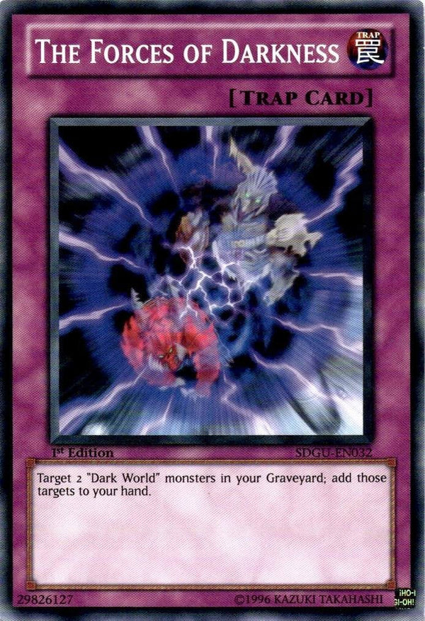 Yugioh The Forces of Darkness SDGU-EN032 Common 1st Edition LP/NM