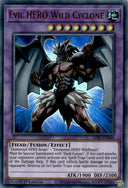 Yugioh Evil HERO Wild Cyclone LDS3-EN030 Red Ultra Rare 1st Edition NM