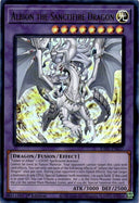 Yugioh Albion the Sanctifire Dragon RA05-EN037 NA Print Ultra Rare 1st Ed NM