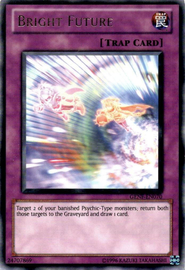 Yugioh Bright Future GENF-EN070 Rare Unlimited Edition MP