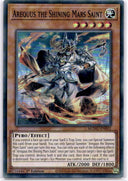 Yugioh Arequus the Shining Mars Saint MZMU-EN051 Super Rare 1st Edition NM