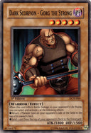 Yugioh Dark Scorpion - Gorg the Strong DCR-060 Common 1st Edition MP