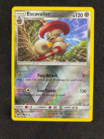 Pokemon Escavalier 69/111 Crimson Invasion Reverse Holo NM-MINT