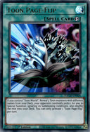Yugioh Toon Page-Flip TOCH-EN004 Ultra Rare 1st Edition NM