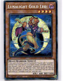 Yugioh Lunalight Gold Leo DUAD-EN005 Secret Rare 1st Edition NM