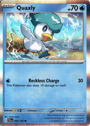 Pokemon Quaxly 050/193 Paldea Evolved Holo NM