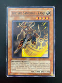 Yugioh The Six Samurai - Zanji STON-EN011 Common 1st Edition HP