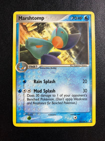 Pokemon Marshtomp 24/100 EX Crystal Guardians Rare Non Holo HP/MP