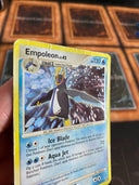 Pokemon Empoleon 4/130 Diamond Pearl Base Holo DAMAGED