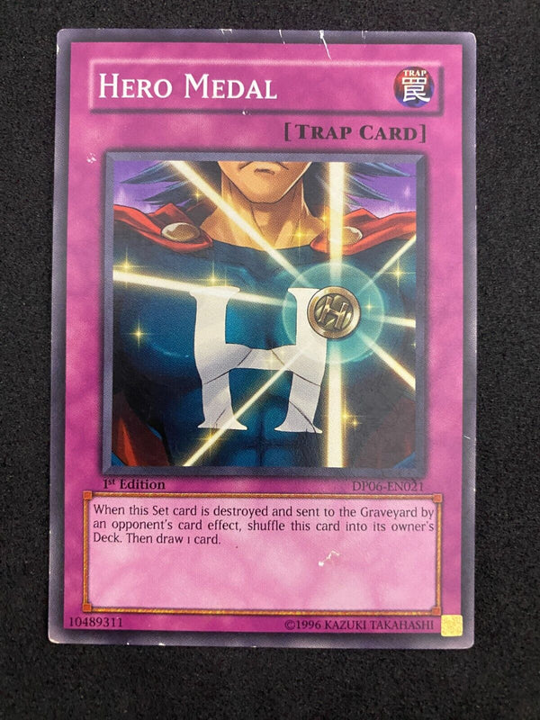 Yugioh Hero Medal DP06-EN021 1st Edition Common HP-MP