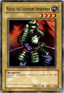 Yugioh Masaki the Legendary Swordsman DB1-EN110 Common Unlimited Edition DAMAGED
