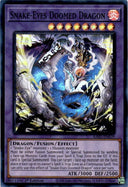 Yugioh Snake-Eyes Doomed Dragon RA05-EN039 NA Print Super Rare 1st Edition NM