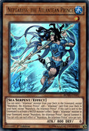 Yugioh Neptabyss, the Atlantean Prince BOSH-EN092 Ultra Rare 1st Edition VLP/NM