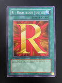 Yugioh R - Righteous Justice YSDJ-EN031 Common 1st Edition VLP/NM