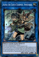 Yugioh Aussa the Earth Charmer, Immovable RA04-EN078 Super Rare 1st Ed VLP/NM