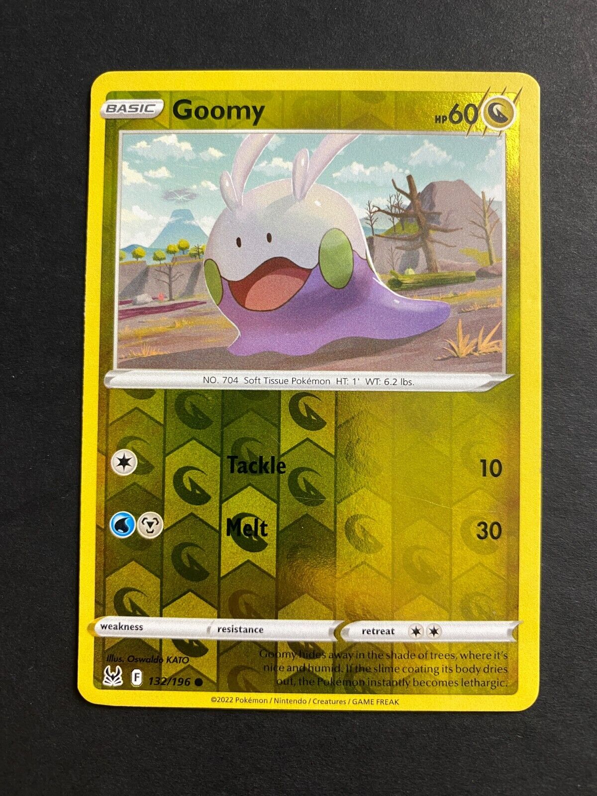 Pokemon Goomy 132/196 Lost Origin Reverse Holo NM