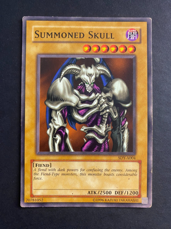 Yugioh  Summoned Skull SDY-A004 Common Unlimited Edition HP