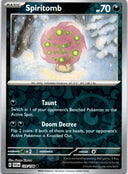 Pokemon Spiritomb 129/198 Scarlet Violet Base Reverse Holo LP/NM