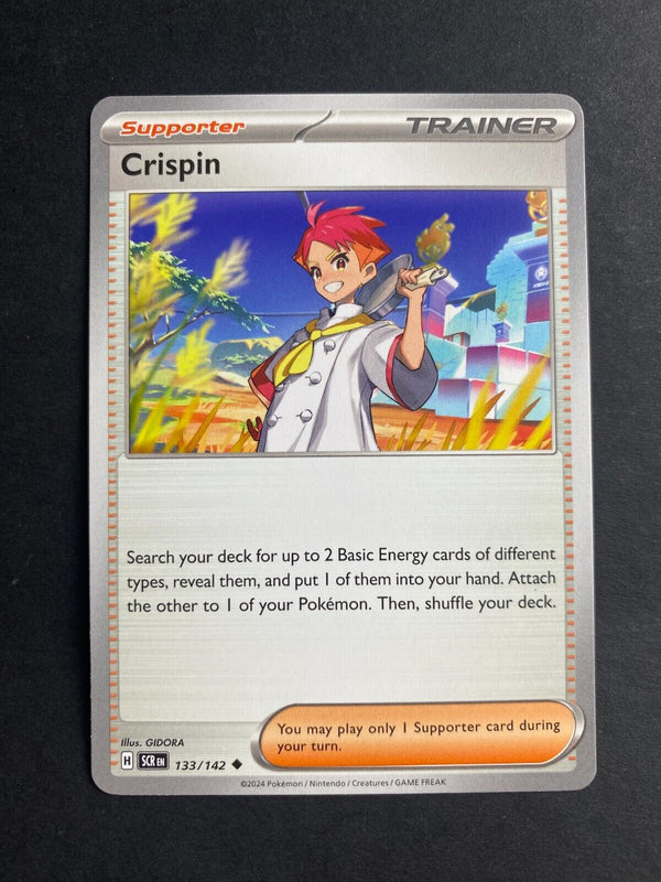 Pokemon Crispin 133/142 Stellar Crown Non Holo NM