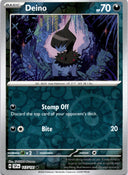 Pokemon Deino 117/191 Surging Sparks Reverse Holo NM