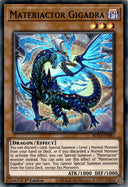 Yugioh Materiactor Gigadra BLVO-EN081 Super Rare 1st Edition VLP/NM