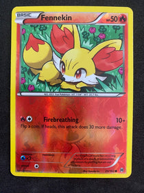 Pokemon Fennekin 25/162 BREAKthrough Reverse Holo LP