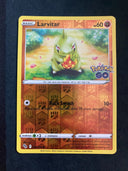 Pokemon Larvitar 037/078 Pokemon Go Reverse Holo NM