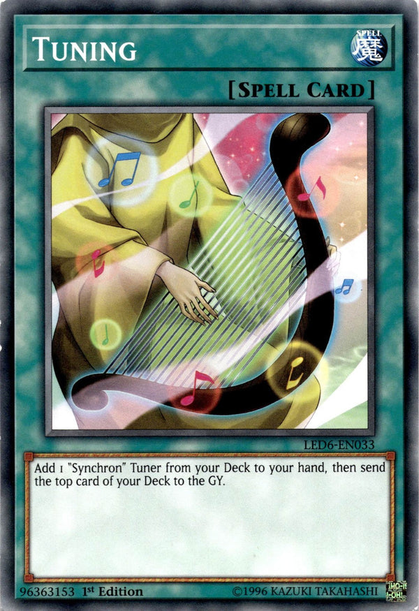 Yugioh Tuning LED6-EN033 Common 1st/unl Edition LP