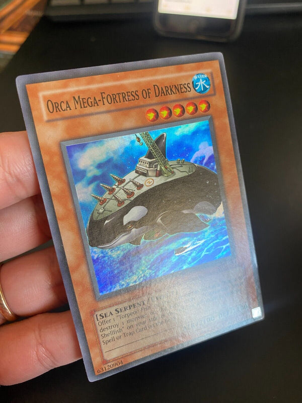 Yugioh Orca Mega-Fortress of Darkness IOC-084 Super Rare Unlimited Ed NM/MINT