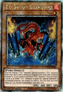 Yugioh T.G. Rocket Salamander AGOV-EN003 Quarter Century Rare 1st Edition NM