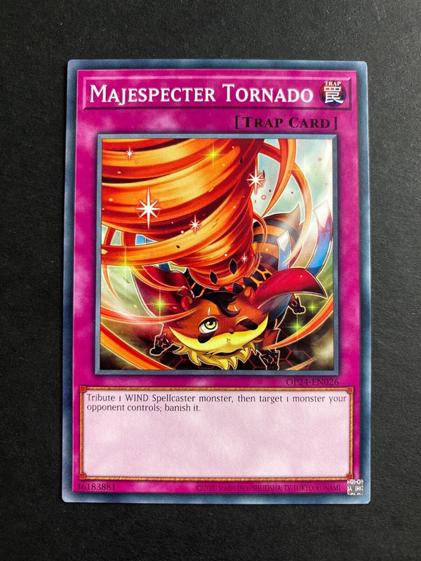 Yugioh Majespecter Tornado OP24-EN026 Common Unlimited Edition NM