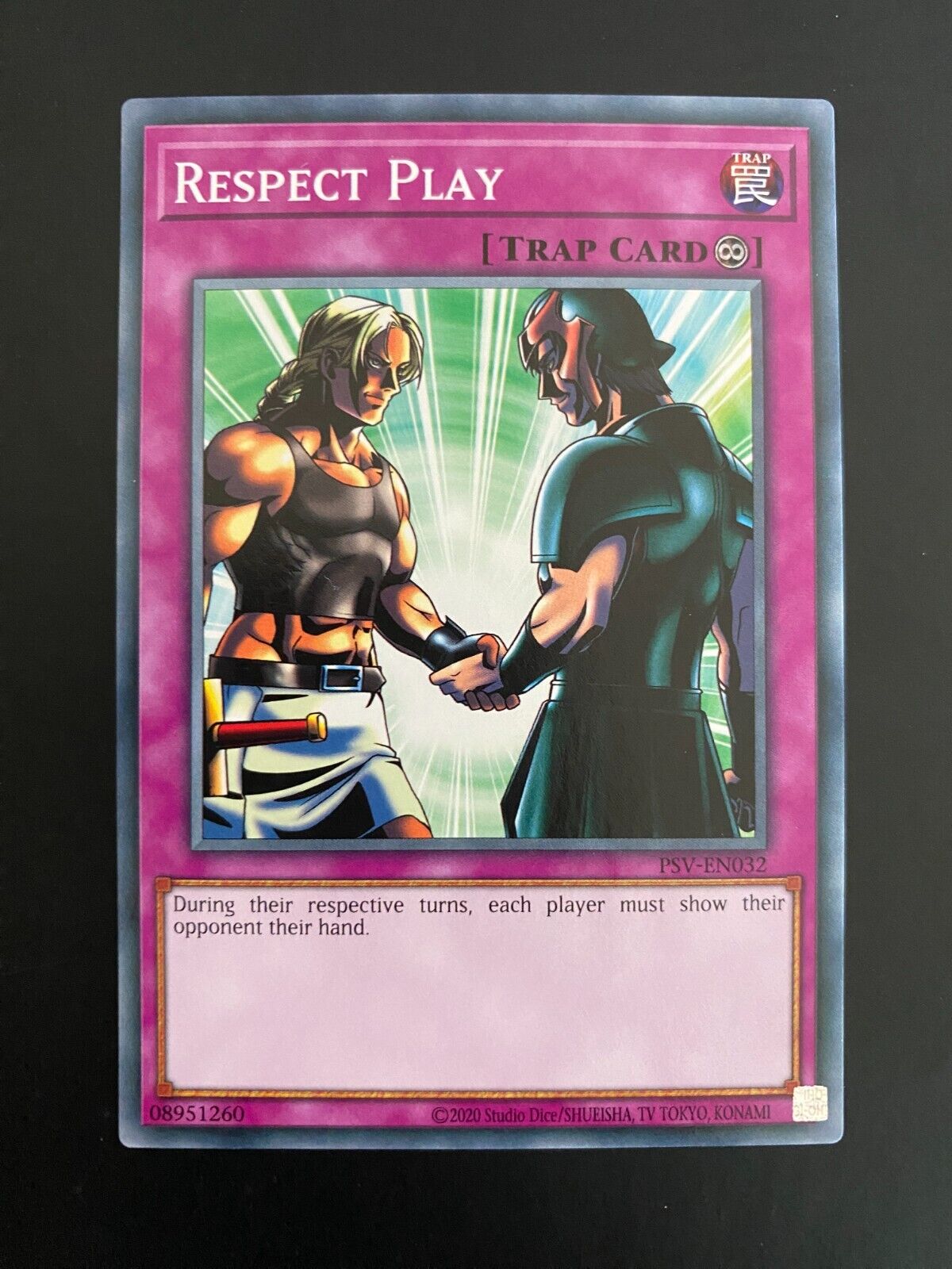 Yugioh Respect Play PSV-EN032 Common Unlimited Edition NM/MINT