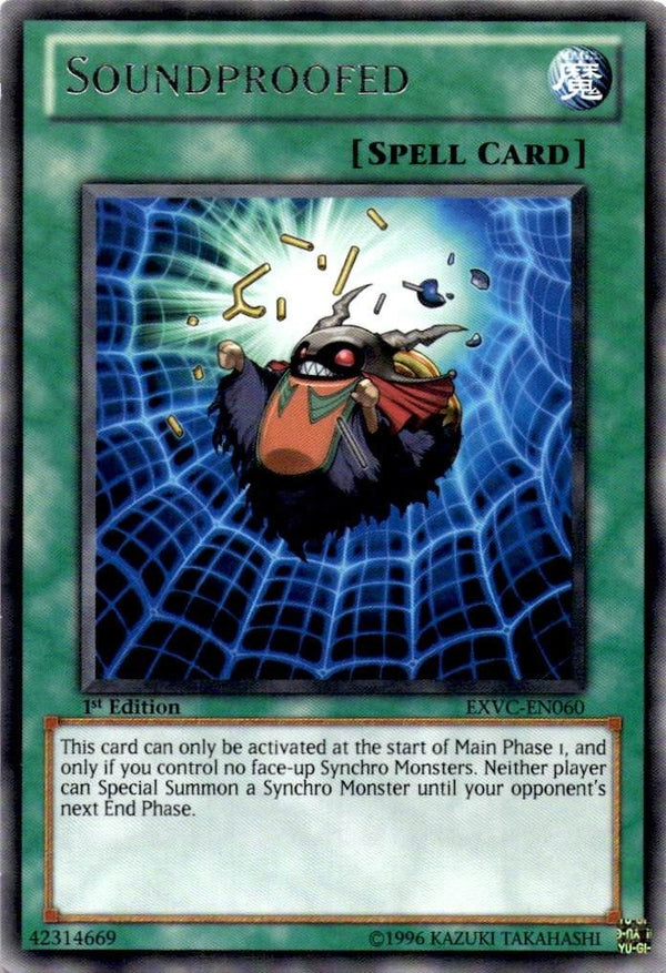 Yugioh Soundproofed EXVC-EN060 Rare 1st Edition NM