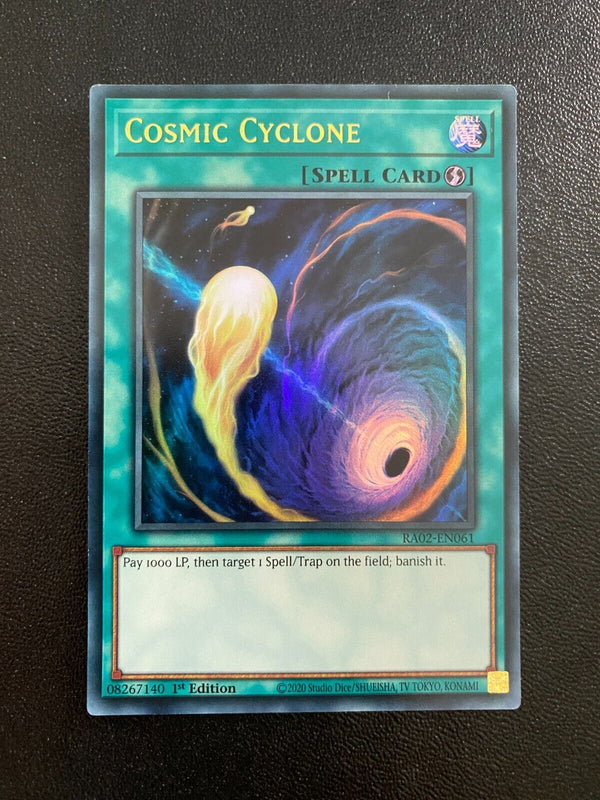 Yugioh Cosmic Cyclone RA02-EN061 Ultra Rare 1st Edition NM