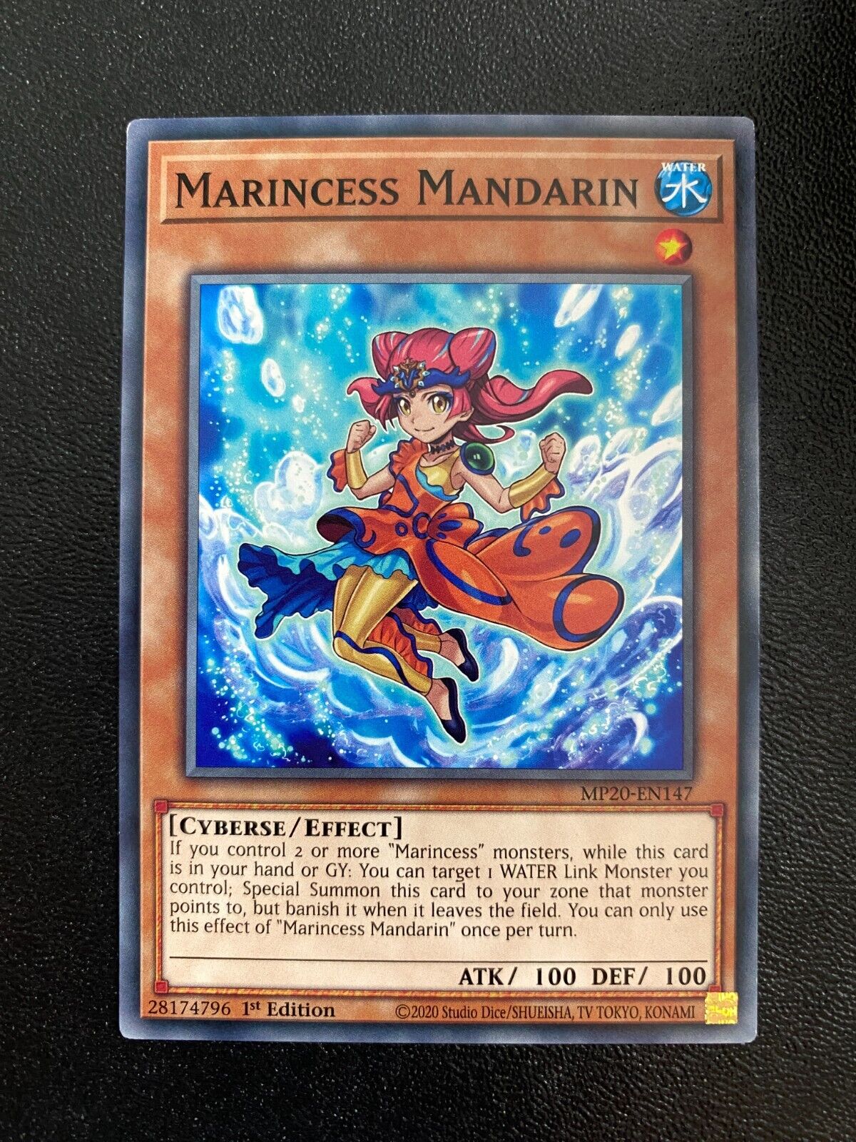 Yugioh Marincess Mandarin MP20-EN147 Common 1st Edition NM