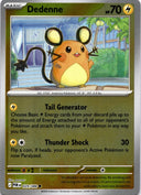 Pokemon Dedenne 029/088 Perfect Order Reverse Holo NM