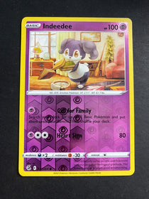 Pokemon Indeedee 127/264 Fusion Strike Reverse Holo NM