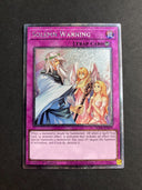 Yugioh Solemn Warning RA02-EN078 Platinum Secret Rare 1st Edition NM