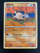 Pokemon Mankey 53/95 HGSS Unleashed Non Holo LP