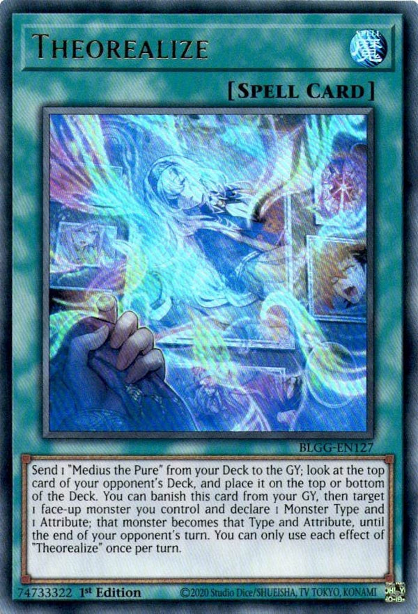 Yugioh Theorealize BLGG-EN127 Ultra Rare 1st Edition NM