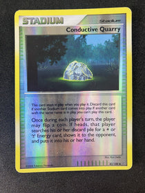 Pokemon Conductive Quarry 82/100 Reverse Holo Uncommon D&P Stormfront HP