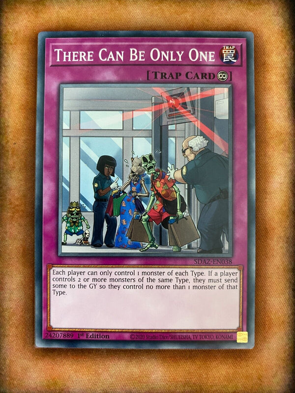 Yugioh There Can Be Only One SDAZ-EN038 Common 1st Edition NM/MINT