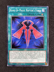 Yugioh Rank-Up-Magic Raptor's Force CORE-EN057 Common 1st Edition LP